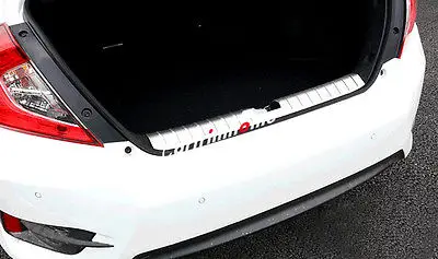 Внутренняя Накладка заднего бампера 1 шт. для Honda Civic 10th Gen 4dr Sedan 2016 2017 2018 |