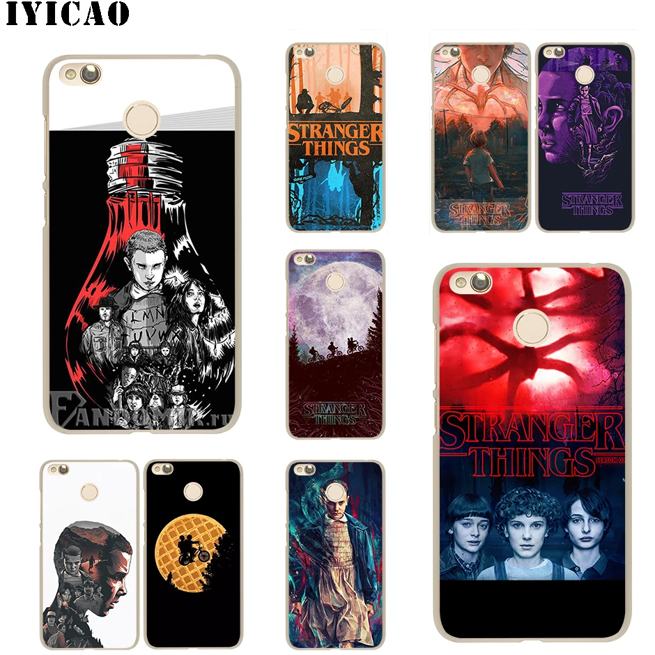 Жесткий чехол IYICAO Stranger Things Fan Art TV для Redmi 8A 6A 4A S2 Note 7 3 4X6 5 Pro 5A Prime Plus Go|Чехлы-накладки|