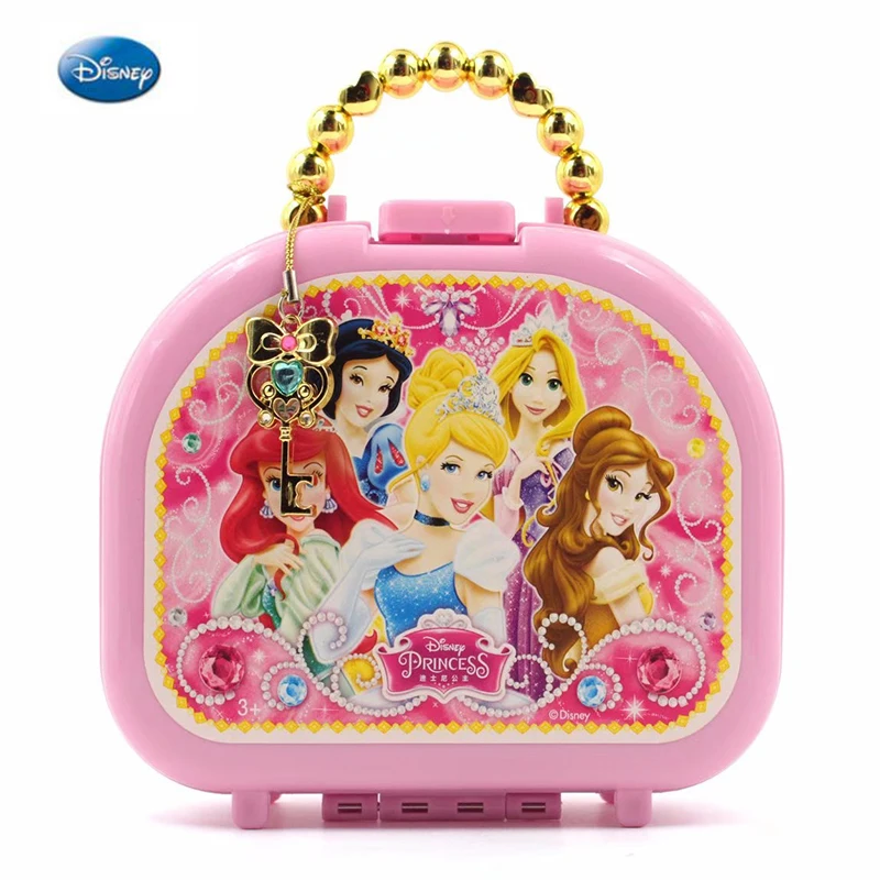 Модные игрушки Disney для ролевых игр Новые Стикеры ногтей портативная коробка