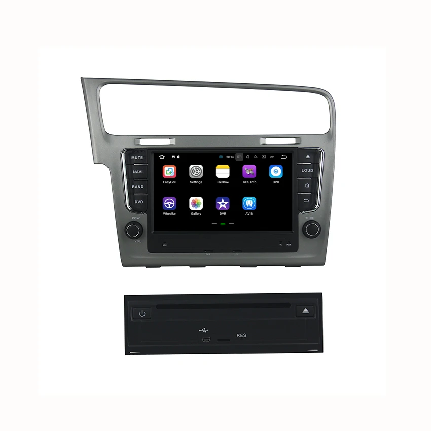 YESSUN для VW Golf 7 2010~ Android автомобильный навигатор gps Аудио Видео Радио HD сенсорный экран стерео мультимедийный плеер
