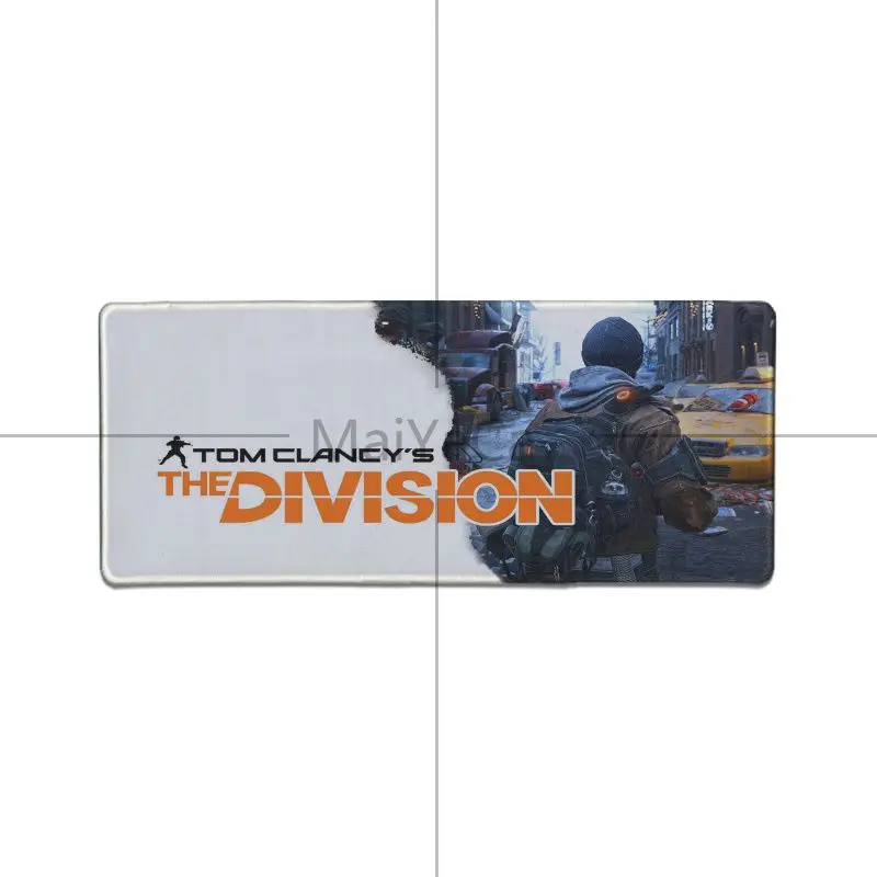 Резиновая мышь Maiyaca Cool tom clancy's the division прочный Настольный коврик для мыши Лидер