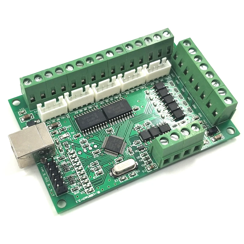 CNC USB MACH3 100 кГц Breakout совета 5 оси Интерфейс драйвер Motion Controller|Контроллер двигателя|