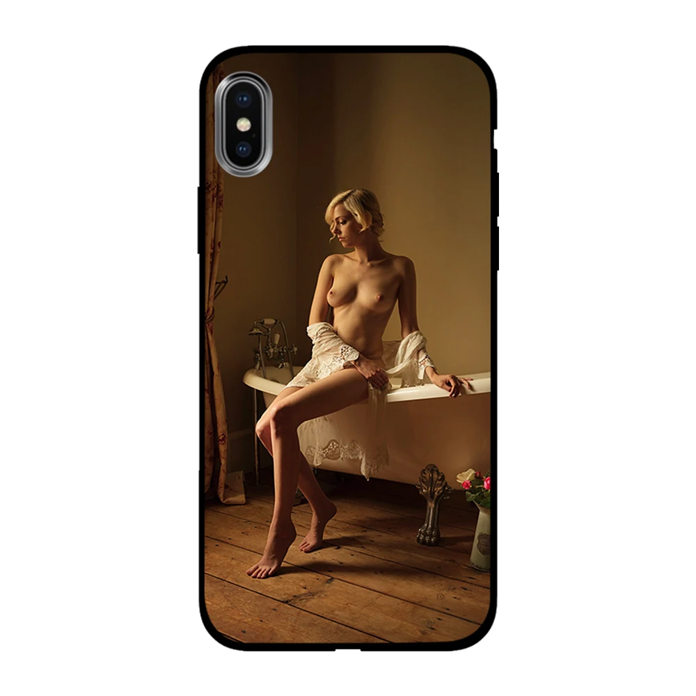 Сексуальная модель Riona Neve мягкий чехол из ТПУ для Apple iPhone 6 6S 7 8 Plus 5 5S SE X XS MAX XR