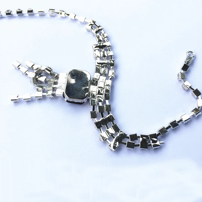 Аксессуары цепочки для ожерелья DIY воротник одежда выступлений горный хрусталь