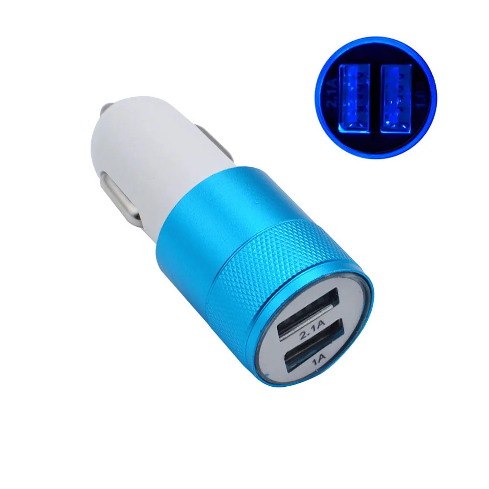 EPULA Модное Новое 2 портовое USB Универсальное автомобильное зарядное устройство