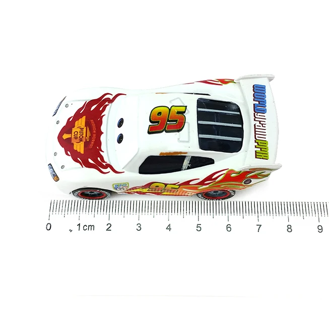 Disney Pixar Cars Gold Dinoco синий черный полицейский Молния Маккуин литой игрушечный автомобиль для детей 1:55 Свободный бренд и