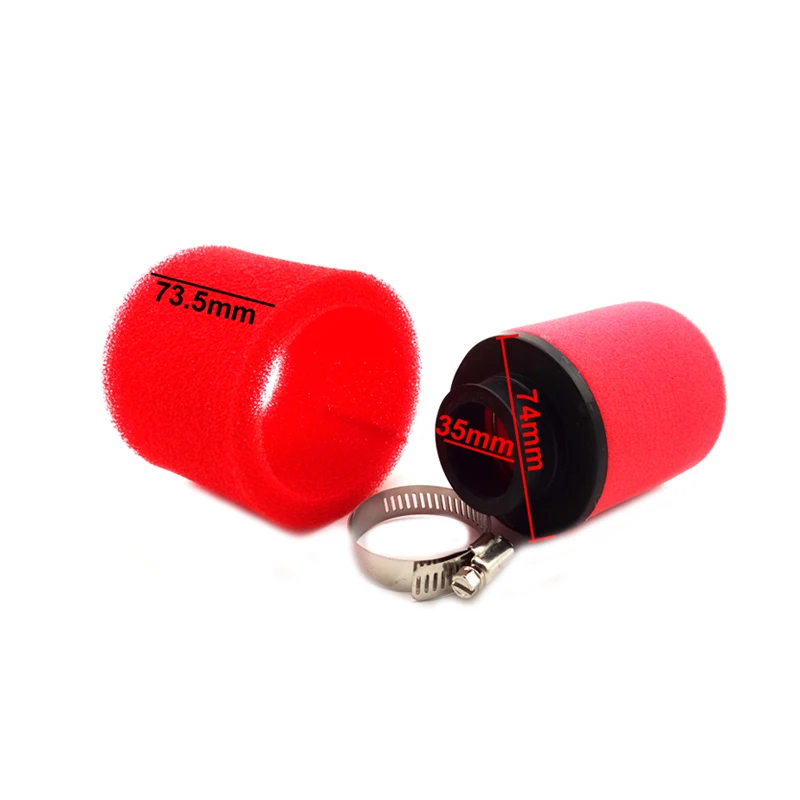 XLSION Aftermarket 35 мм Воздушный вспененный фильтр для Honda 50cc 70cc 90cc 110cc XR50 CRF50 Atv Quad Pit Dirt Bike |