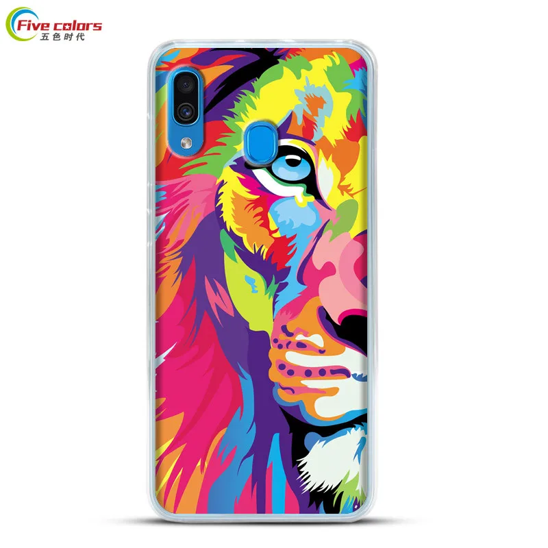 Силиконовый чехол для Samsung Galaxy A30 телефона SM-A305F A305F A305 мягкий из ТПУ |