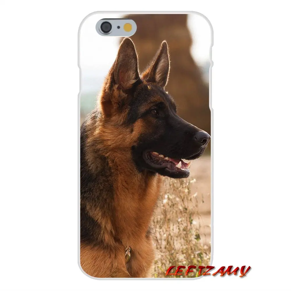 Аксессуары телефон оболочки охватывает немецкая овчарка для htc один M7 M8 A9 M9 E9 плюс
