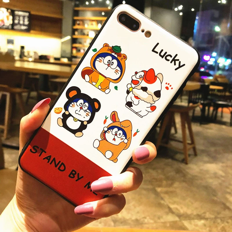 Guocos Новая мода 3D милый кот мультфильм с принтом мягкий из ТПУ чехол для iPhone X XS MAX XR