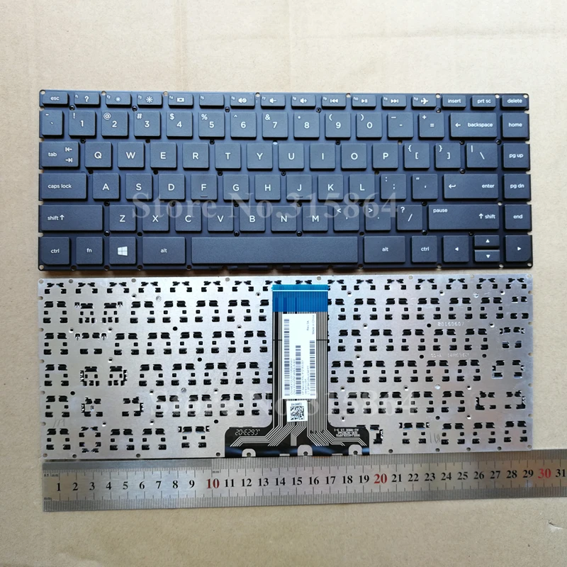 

US new laptop keyboard for HP Pavilion 14-AB 14-ab010TX Tpn-Q171 TPN-Q158 812183-001 English layout