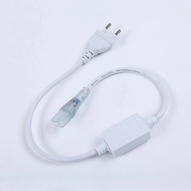 220v 3528/5050/ 3014 EU Plug широкий Разъем Светодиодная лента аксессуар специальные