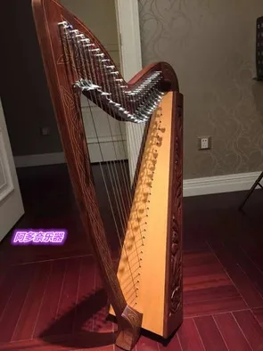 BAIYUAN harp 27 string Harp halftone rosewood Irish harp|Губная гармоника| |