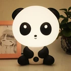 Милый мультяшный ночсветильник в виде панды, настольная лампа, светодиодная лампа для детей, детские подарки, прикроватная лампа для спальни, лампа для внутреннего декора
