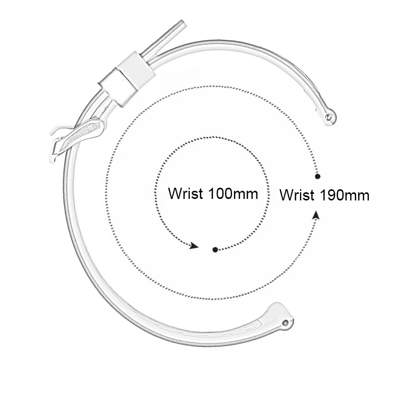 Silicone Rubber Watchbands 18mm 20mm 22mm 24mm Women Men Fashion Two-tone Breathable Strap Watch Band Clock Accessories