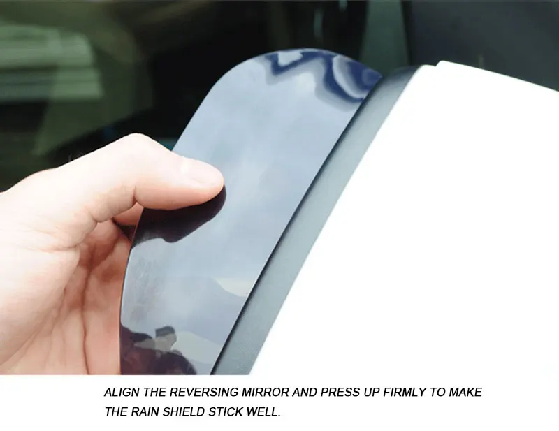 2 шт. Универсальные гибкие ПВХ резиновые брови автомобильные аксессуары зеркало