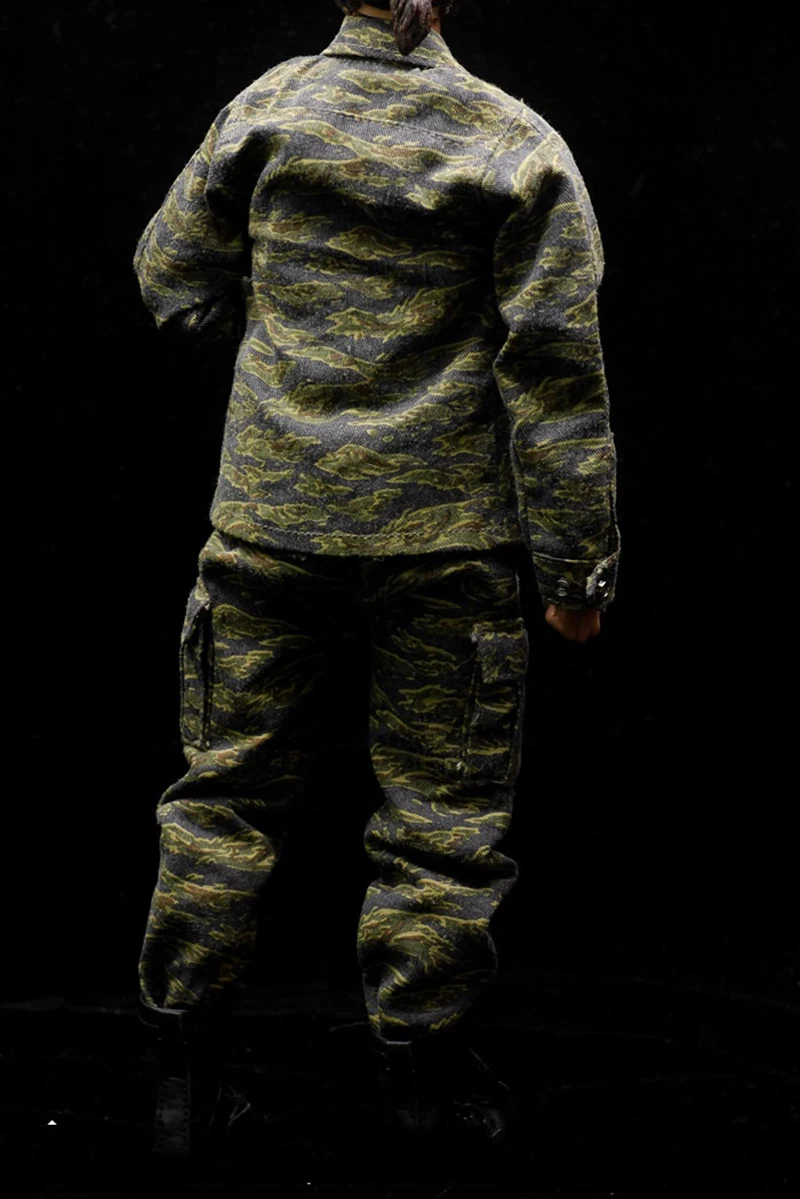

1/6 U.S Army Camouflage Suit Costume for 12inch Collectible Action Figures DIY