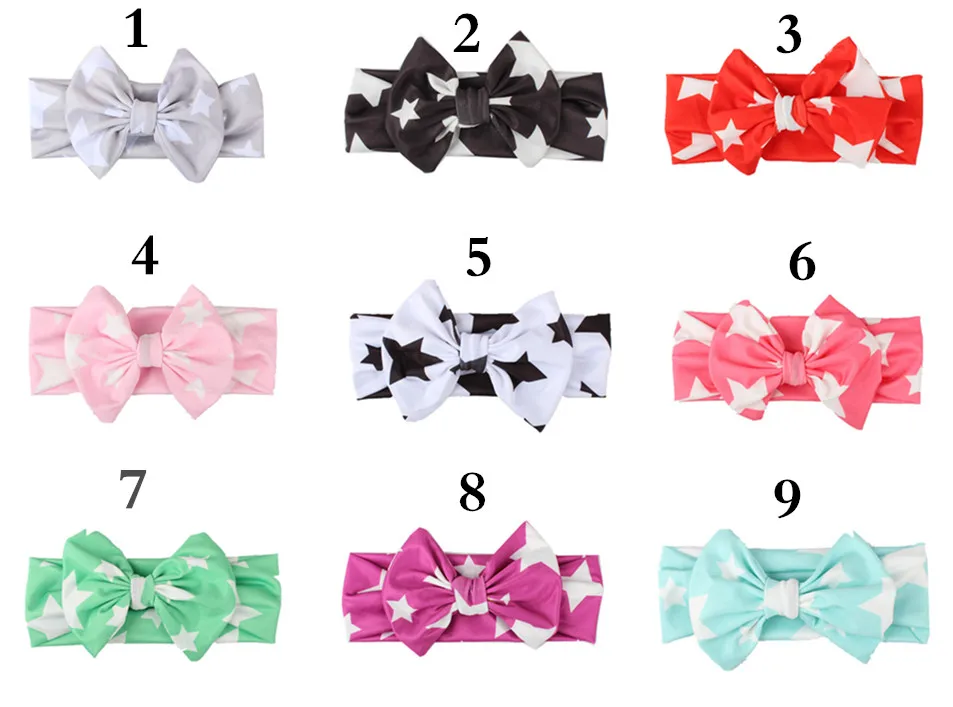 10 шт. Милые принты Зимние детские носки со звездами с цветочным узором и бантом