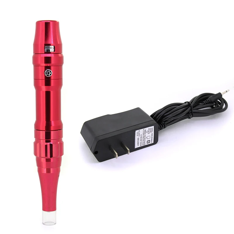 

YILONG Red Color 35000R Import Motor Rotary Tattoo machine Permanent Makeup Machine Pen