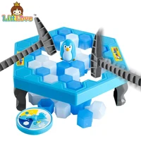 littlove penguin ice breaking save the penguin great family toys desktop game fun game who make the penguin fall off lose game