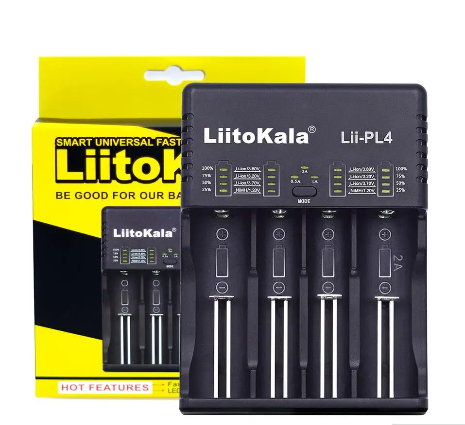 Зарядное устройство LiitoKala Lii-PD4 S1 для литиевых и никель-металлогидридных