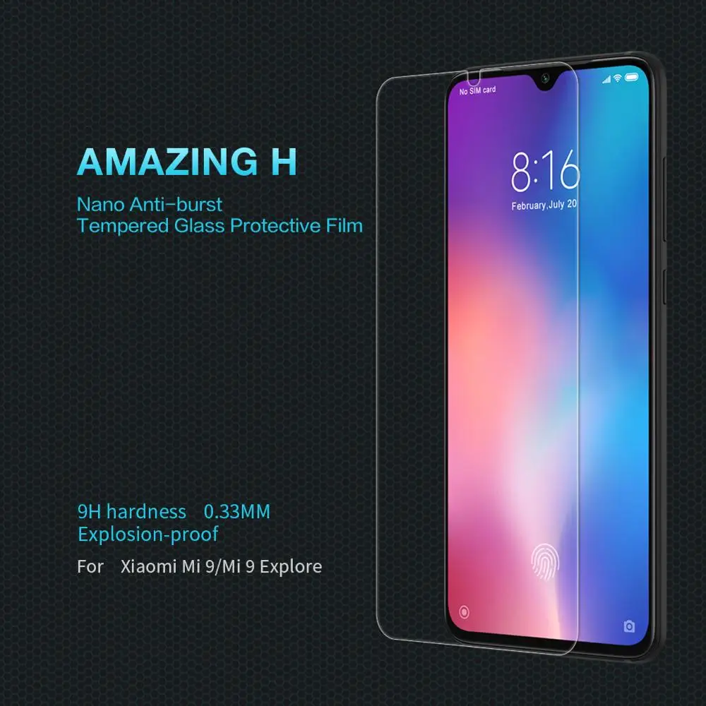 Для Xiao mi 9 SE 9 glass Nillkin 0,3 мм Защита экрана для mi 9 SE 9H взрывозащищенное Закаленное стекло