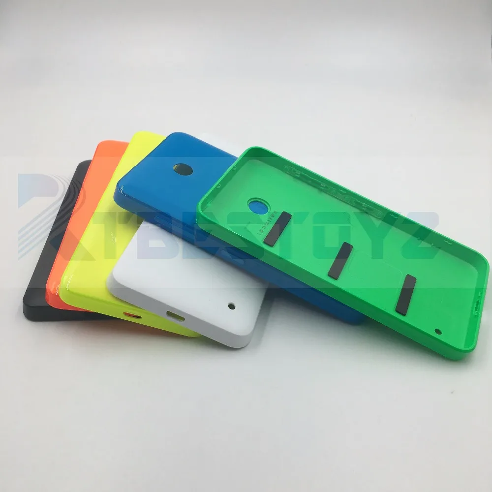 RTBESTOYZ задняя крышка чехол для Nokia Lumia 630 корпус батареи Замена lumia с боковой кнопкой