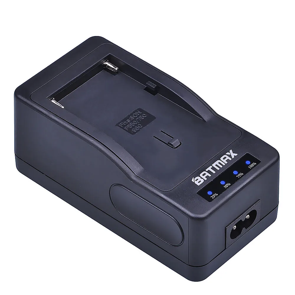 Аккумулятор Batmax 2 шт. сверхбыстрое зарядное устройство для Sony F975 F970 F960 F950MC1500C 190P 198P