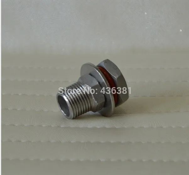 Homebrew Hardware Kettle/Keg Weldless Bulkhead close nipple for home brew 1/2&quot | Дом и сад