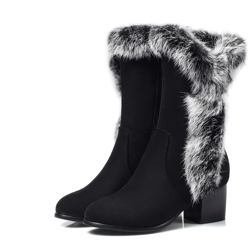 2018 для женщин Большие размеры Модные на танкетке замшевые ботинки с вырезами