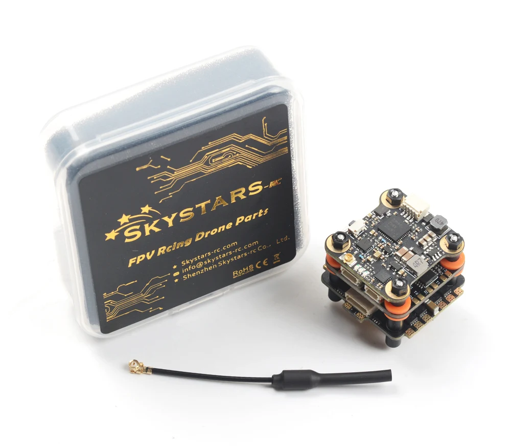 Летная мини башня Talon Skystars F4 управление полетом 20 А BLHELI S 4 в 1 ESC + 40 каналов 200 МВт VTX