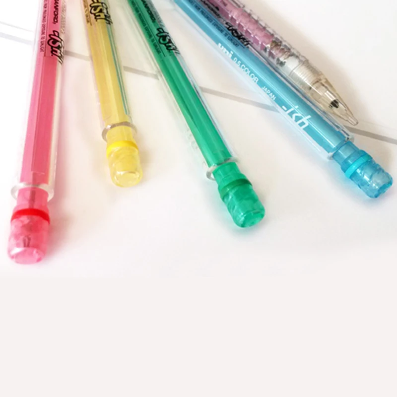

6 Pieces/Lot Japanese Uni M5-107 Color Automatic Pencil Lead Core Is Written in Color