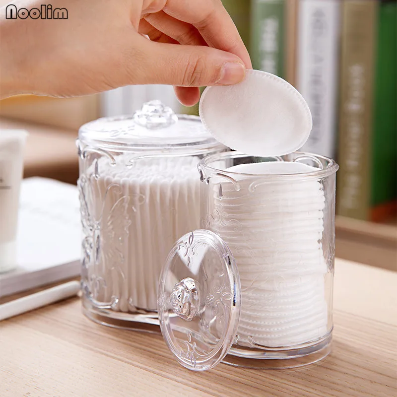 Акриловые ватные палочки для макияжа NOOLIM держатель ватных палочек большой