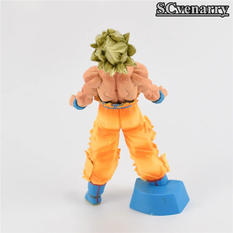 Dragon Ball Z кровь Саян Сон Гоку ПВХ фигурку Коллекция модель игрушки 20 см|Игровые