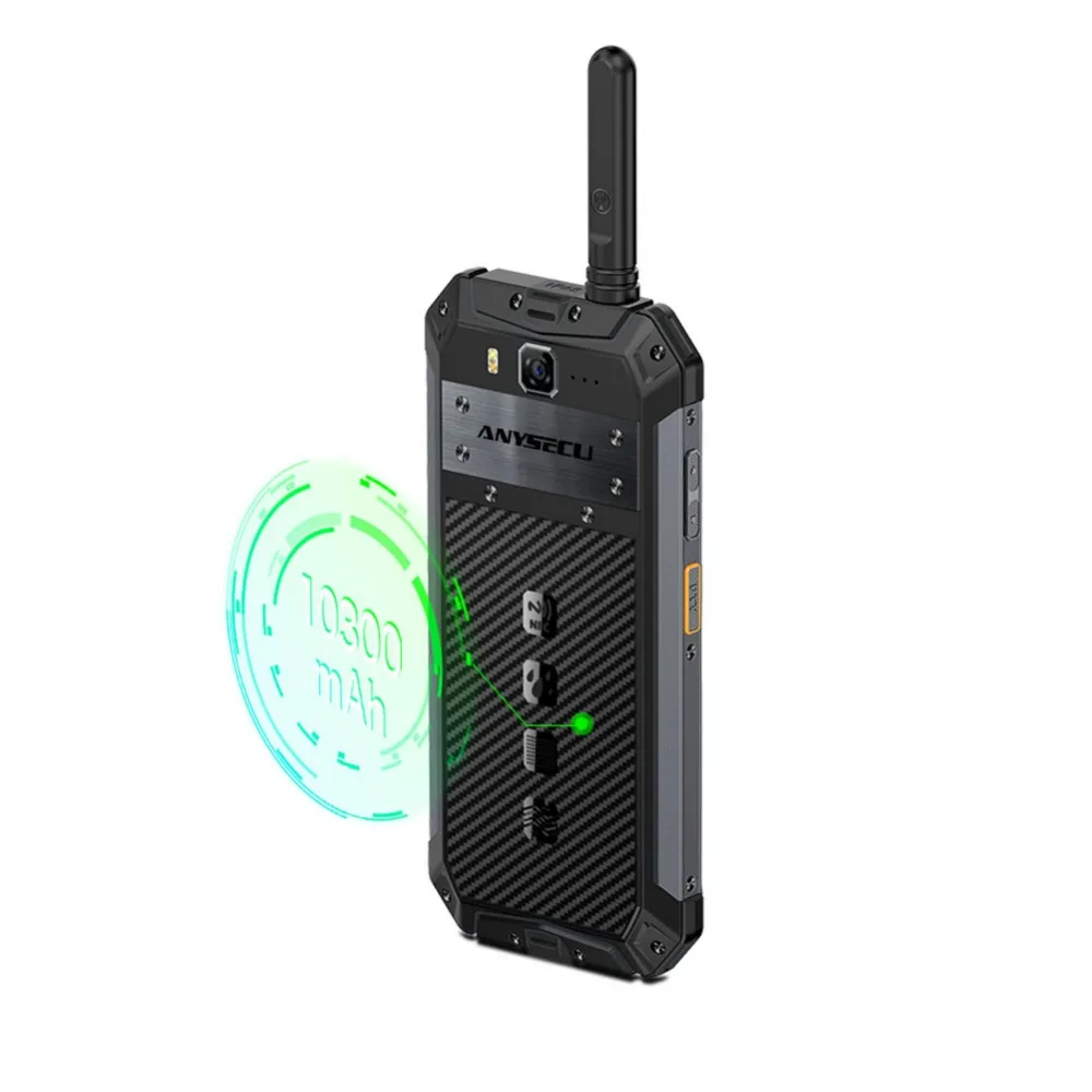 Водонепроницаемая рация ulefone 3T 10300 мАч IP68 смартфон на базе Android 8 1 IP 3G 4G WCDMA радио DMR