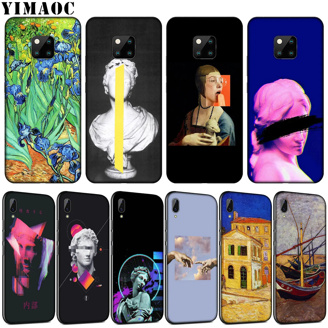 Чехол для Huawei Mate 30 20 10 Pro Nova 5I 5T 5 4 4E 3i 3 2i Lite Smart|Бамперы| |