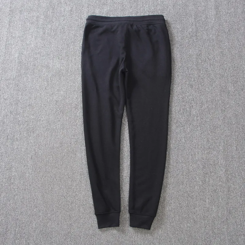 Высокое качество весна/осень модные женские хлопковые черные/серые штаны мягкие