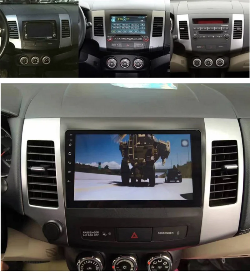 Мультимедийный плеер на Android автомобильный GPS для MITSUBISHI outlander 2006 2011 радио 9