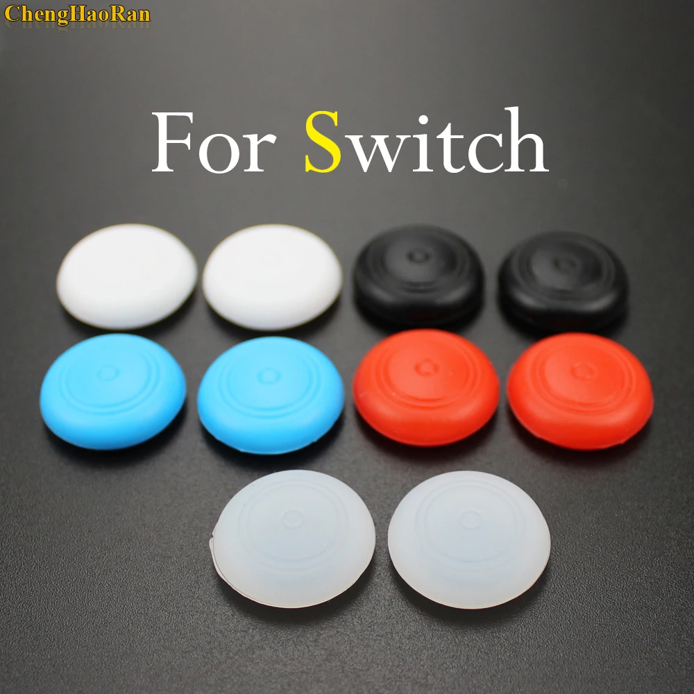 Фото 2 шт. силиконовые колпачки для джойстика Nintendo Switch NS switch | Электроника