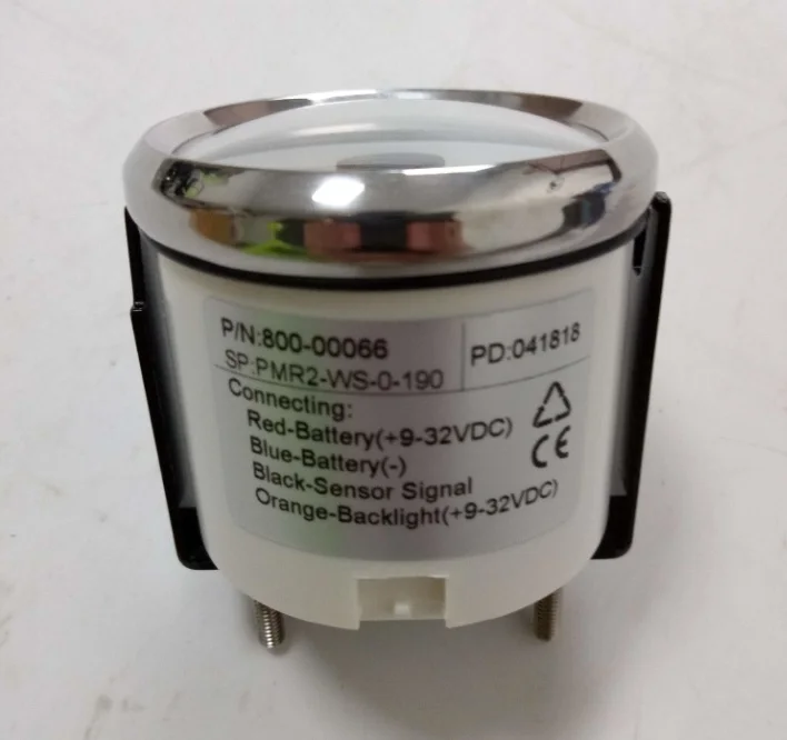 Морской лодка руль угол Индикатор Датчик 190 0OHM PORT STBD 9 32V 52m 316L хромовый ободок