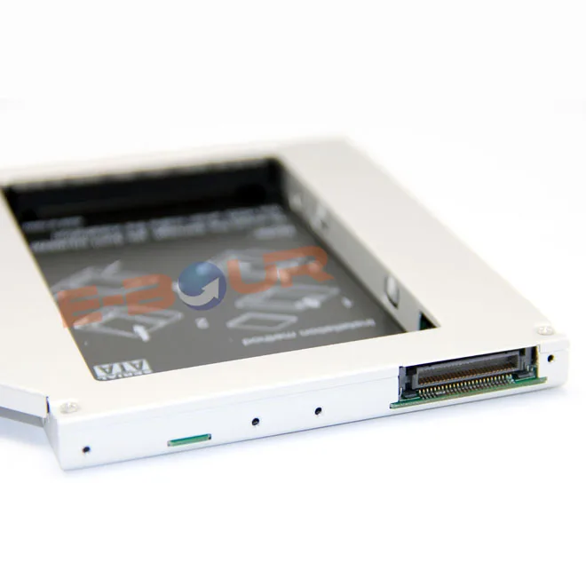 Алюминиевый Универсальный жесткий диск 10 шт./лот 9 5 мм Slim IDE 2nd HDD 2 ''SSD Caddy для