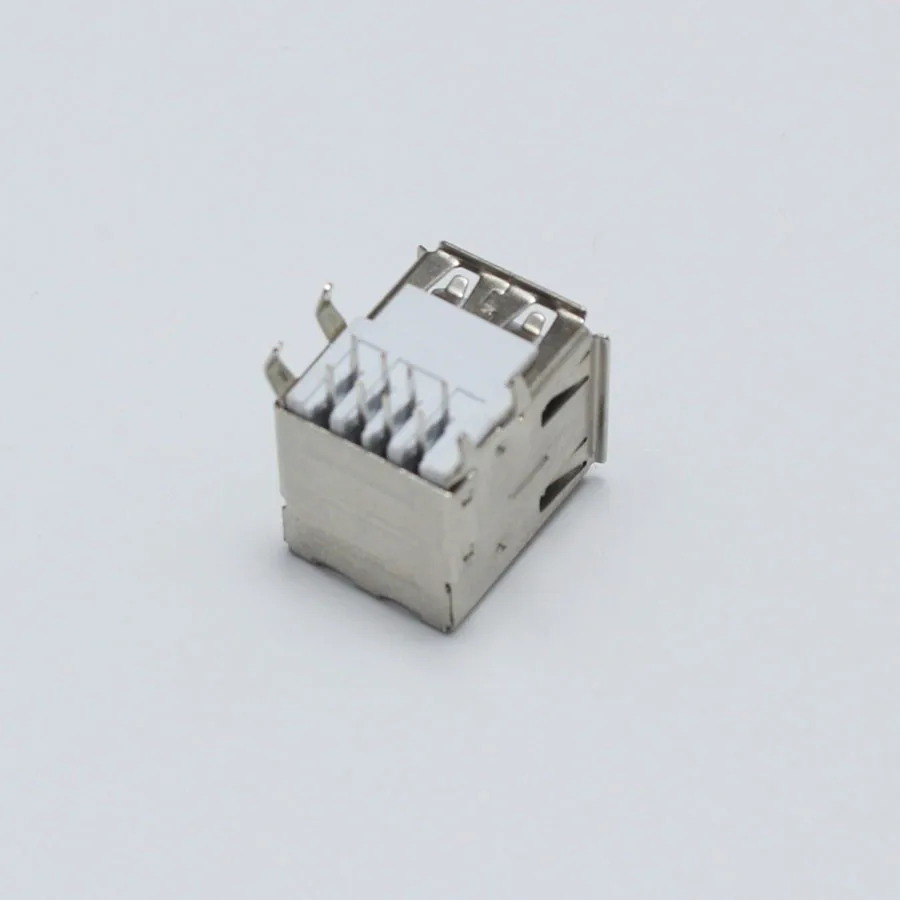 5 шт. Коннектор с USB разъемом тип сварки 90 градусов двойной штыревой разъем