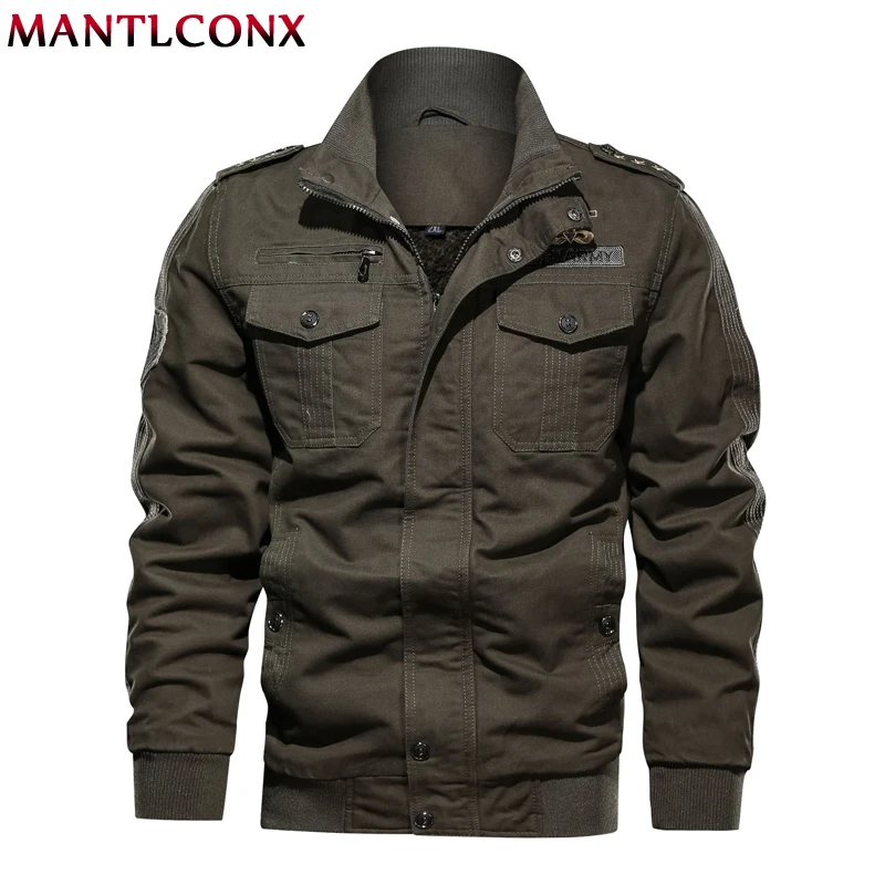 Мужская теплая куртка MANTLCONX армейская карго 6XL|Мужские куртки| |