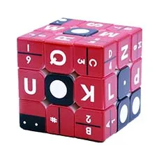 Обучающая головоломка для слепого Брайля с отпечатком пальца Neo Magico Cubo 3x3x3, развивающие игрушки, подарки для детей и взрослых
