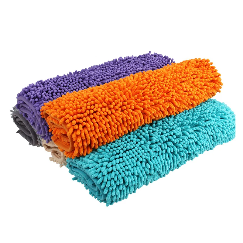 Высокое качество сильное поглощение воды синели коврики 40x60 см утолщенной