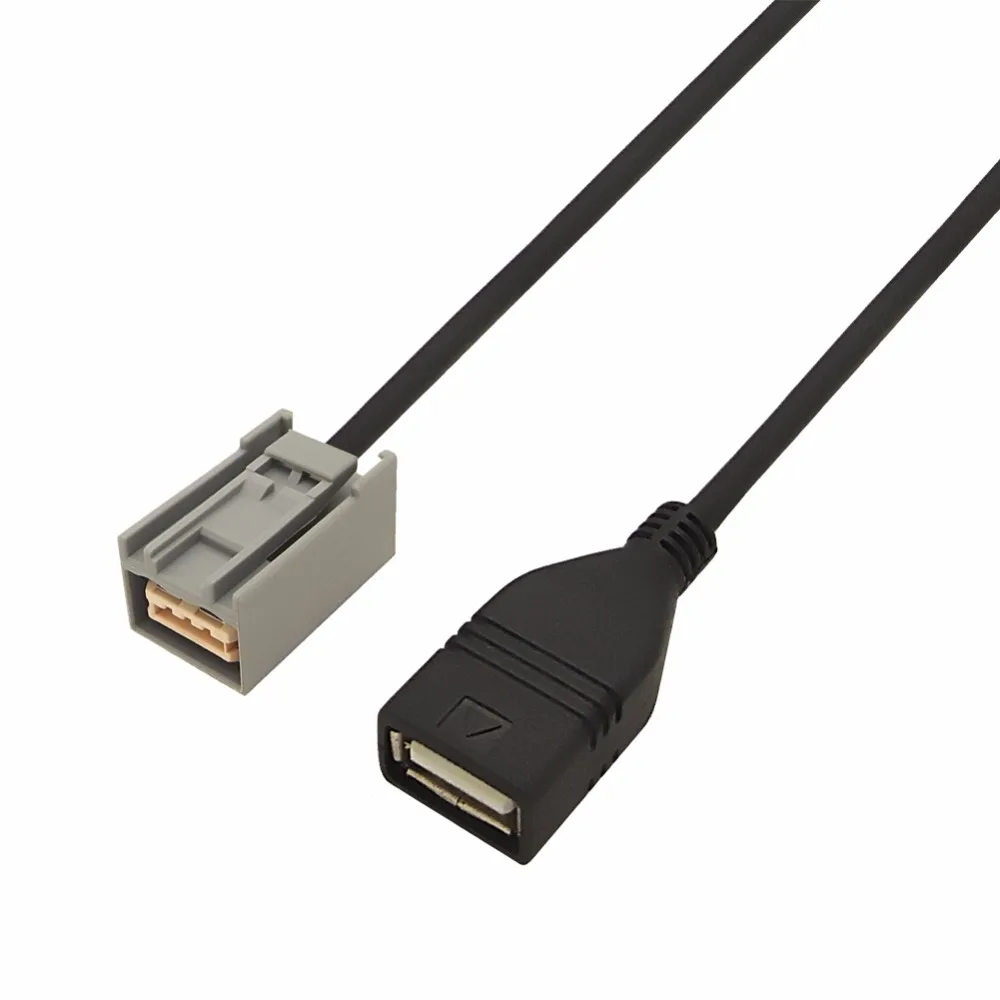 Chelink AUX USB Кабельный адаптер удлинитель провода для Honda Mitsubishi 2009 вперед аудио медиа
