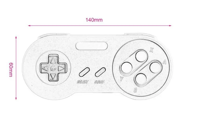 16 бит Управление Игровая мини Gamgpad для SNES Системы консоли Pad|Геймпады| |