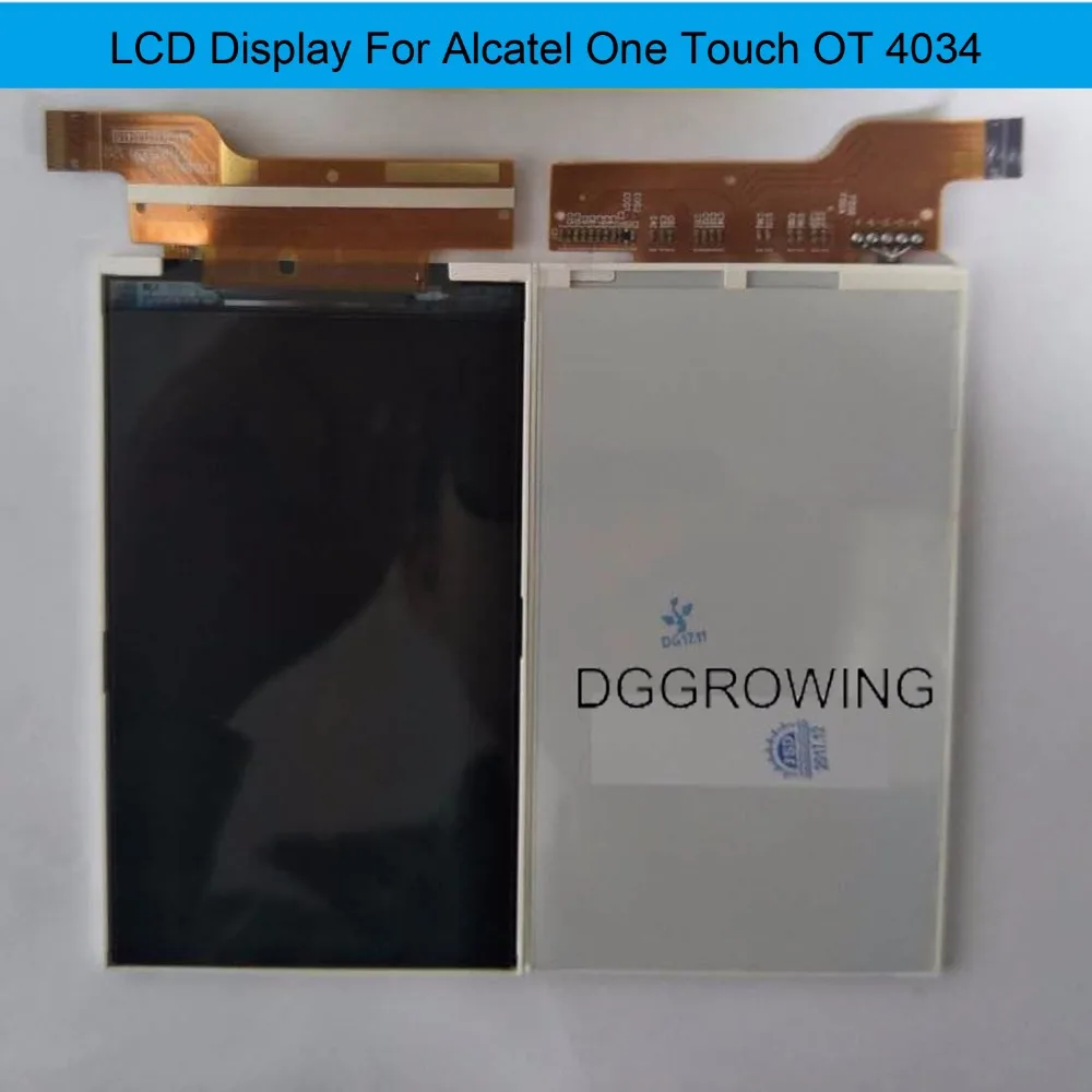 DGGROWING 1 шт./лот 100% Высокое качество для Alcatel One Touch OT 4034 4034D 4034A 4034E OT4034 OT-4034 Pixi 4