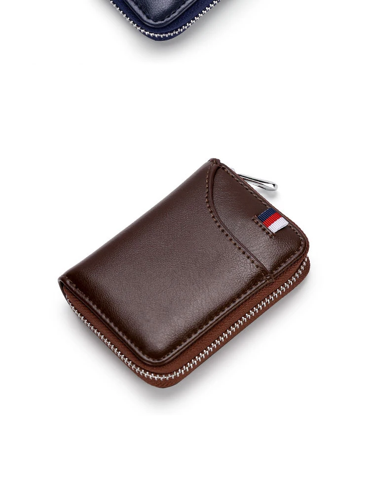 HMILY/женский кошелек из натуральной кожи с кредитными картами, RFID, мужской футляр для удостоверения личности, бумажник кошелек сумка для женщин и мужчин, дизайнерская визитница из коровьей кожи