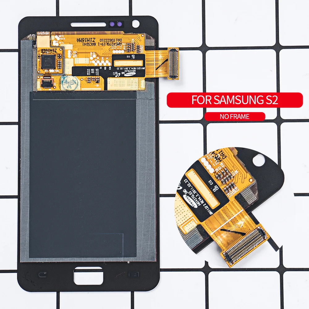 Дисплейный модуль Burn Shadow для SAMSUNG Galaxy S2 4 3 дюйма с рамкой/без рамки | Мобильные